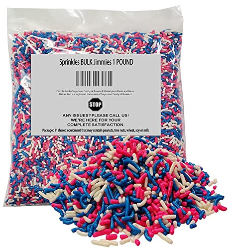 Gender Reveal Gumballs & Sprinkles 3 Pounds Total #TOP1