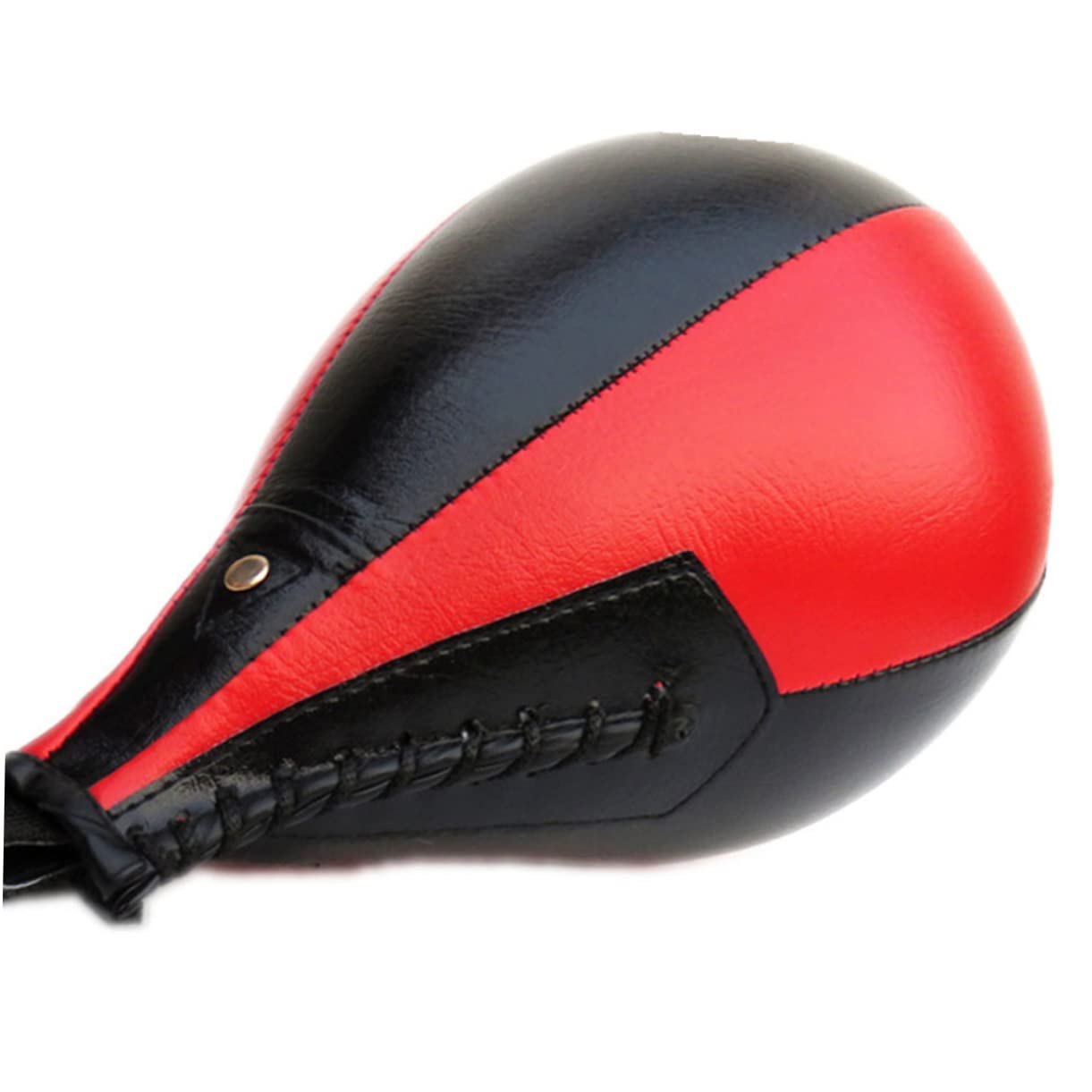 TOYANDONA Ballon de Boxe Vitesse Poire en Cuir PU Cranté Ballon D’entraînement de Frappe Précis Balle de Boxe pour Agilité sans Accessoires Usage Sportif