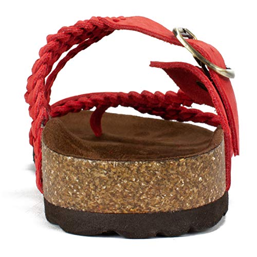 Image of White Mountain Women's Hayleigh Braided Footbed Sandal