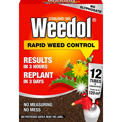 Weedol Rapid Concentrate Tubes 12 Pack