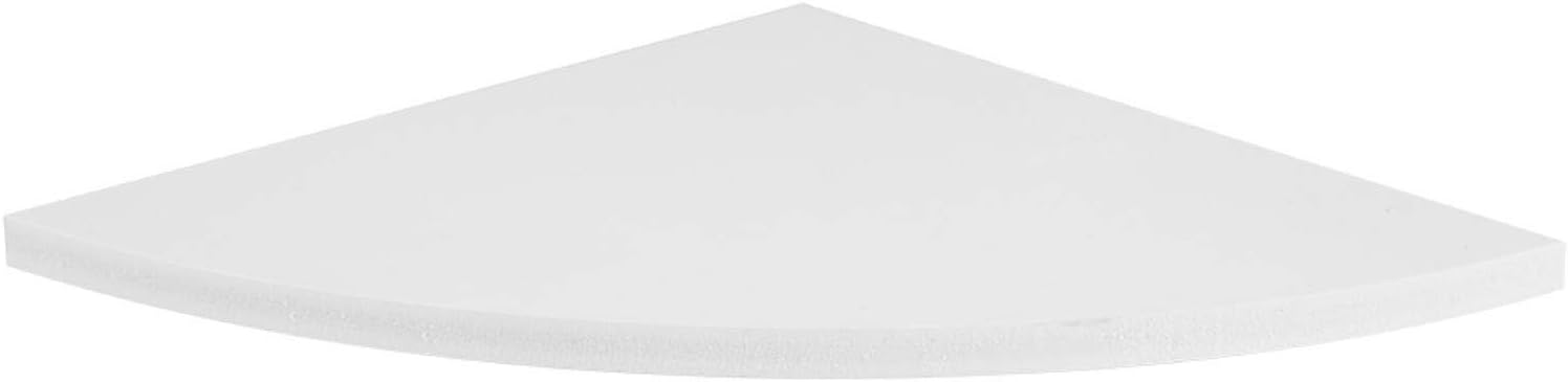 Keenso Corner Shelf, 3Pcs Wood Floating Shelf Wall-Mounted Storage Display Rack Corner Stand for Bedroom Living Room Home Furniture Office Decor