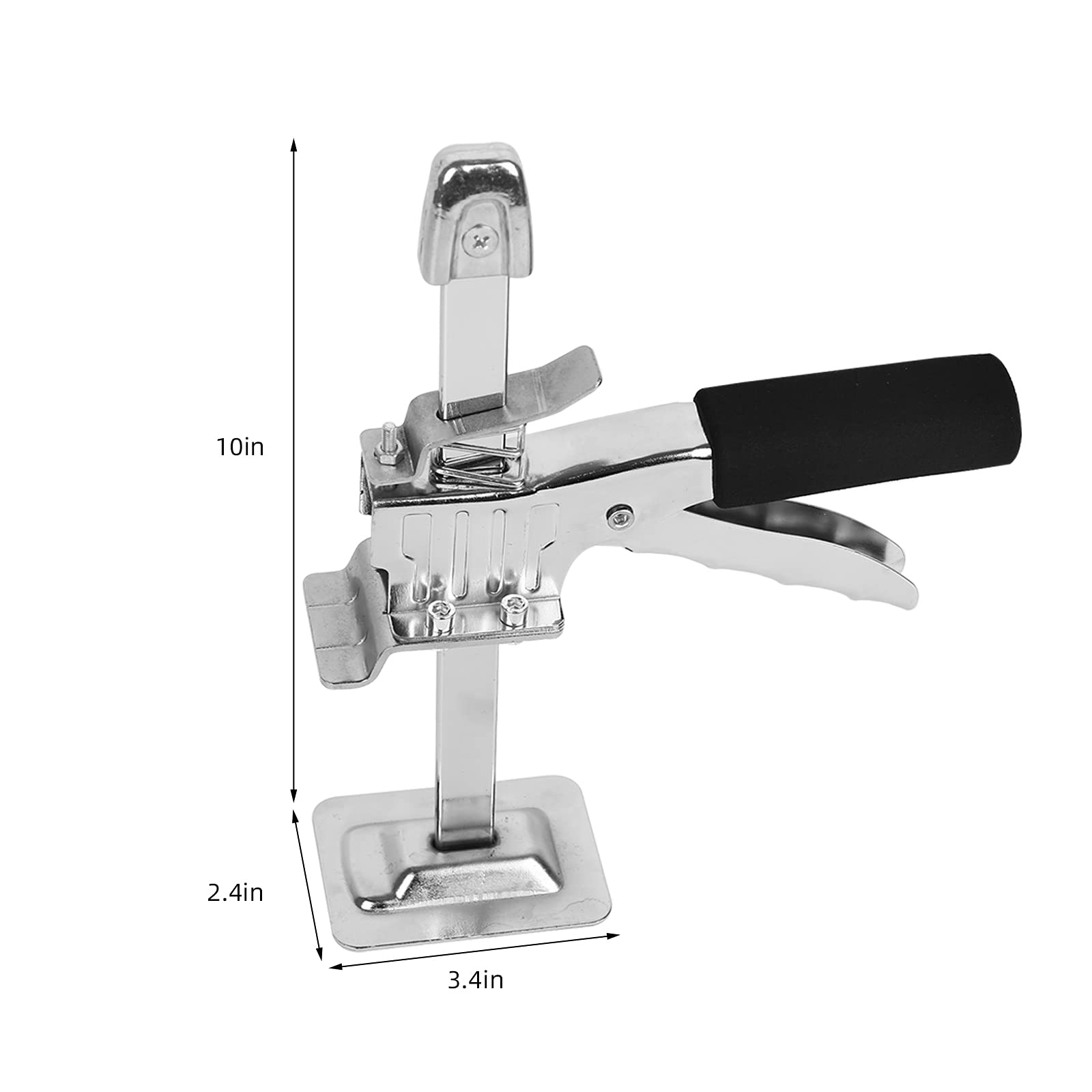 WMLBK 2PCS Hand Jack Tool - Labor Saving Arm Wall Tile Height Adjustable Locator for Door Plate,Lifter,Cabinet,Wall Tile,Ceramic,Floors - Image 2