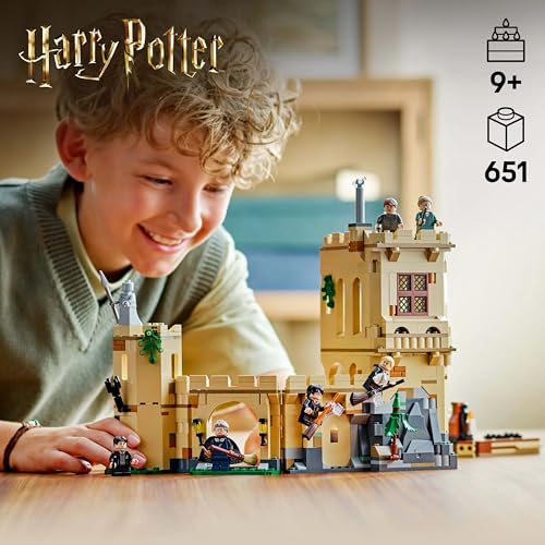 Harry Potter Castello di Hogwarts: Lezioni di Volo con 6 Minifigure da Collezione tra cui Draco Malfoy e la Professoressa McGonagall, Gioco di Ruolo per Bambini da 9 Anni dal Mondo Magico 76447 - Lego - Immagine 2