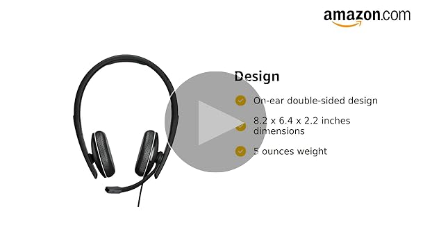 M250722★EPOS | SENNHEISER USBオーディオデバイス Amazon.com: EPOS Adapt 160 USB II - Wired, Double-Sided, UC