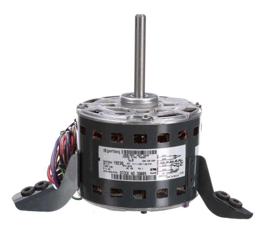 1/3 hp, 1075 RPM, 2-Spd, 208-230V Goodman Furnace Motor 5KCP39GGP993AS # 3S009