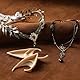 MOSTORY Renaissance Zubehörset für Frauen - 4 Teile Woodland Fairy Krone, gestaffelte Halskette, Sternanhänger Choker mit Elfenohren Set für Renfaire Kostüm Halloween Feen Outfit Fantasy Cosplay