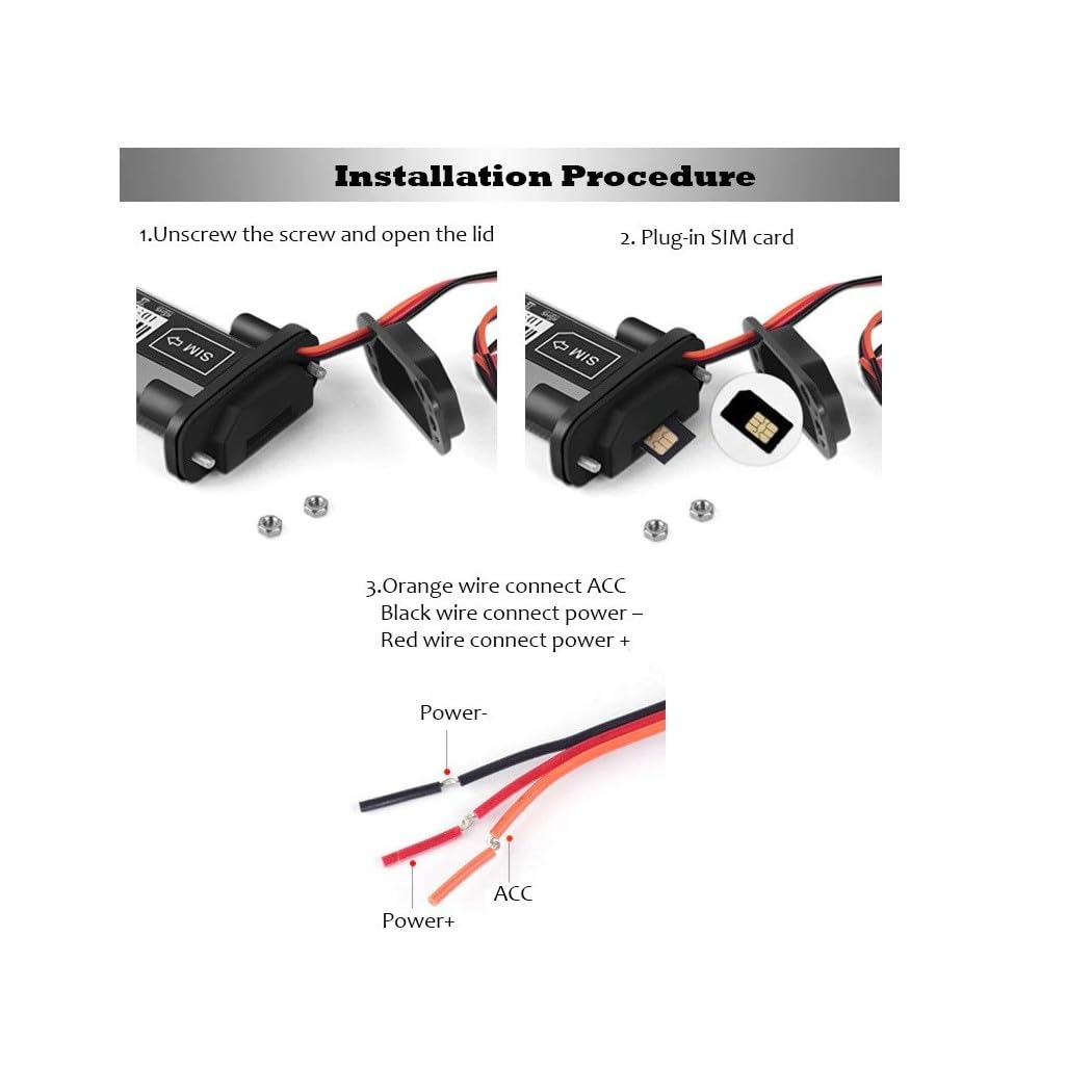Localizzatore Satellitare GPS gsm Gprs Antifurto, Tracker Auto, Moto, Barca