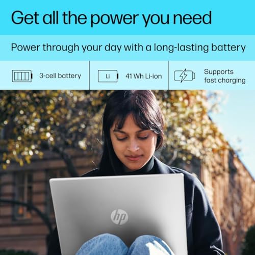 Image of HP Pavilion 15, 12th Gen Intel Core i3-1215U, 15.6-inch (39.6 cm), FHD, 12GB DDR4, 512GB NVMe SSD, Intel UHD Graphics, Backlit KB, Thin & Light (Win 11, MSO 2021, Silver, 1.74 kg),eg2124TU