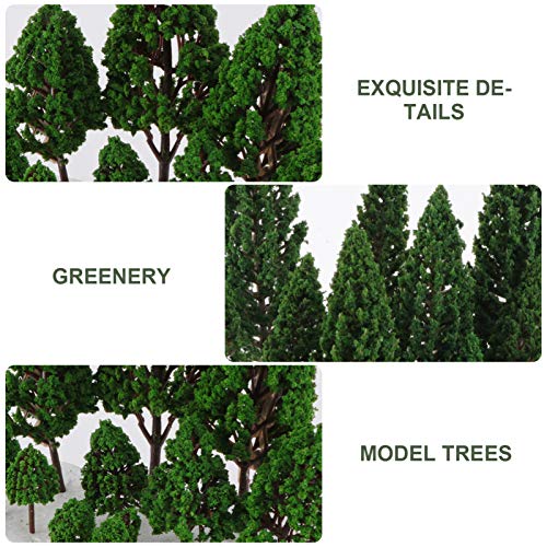 Garneck 22Pcs Alberi Modello Misto Albero di