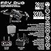 VTI FPV Duo Camera Racing Drone with Flight Immersive Goggles for Adults and Kids, Photo, Video, FPV drone, Easy to Use Controls, 28 Minute Flight Time