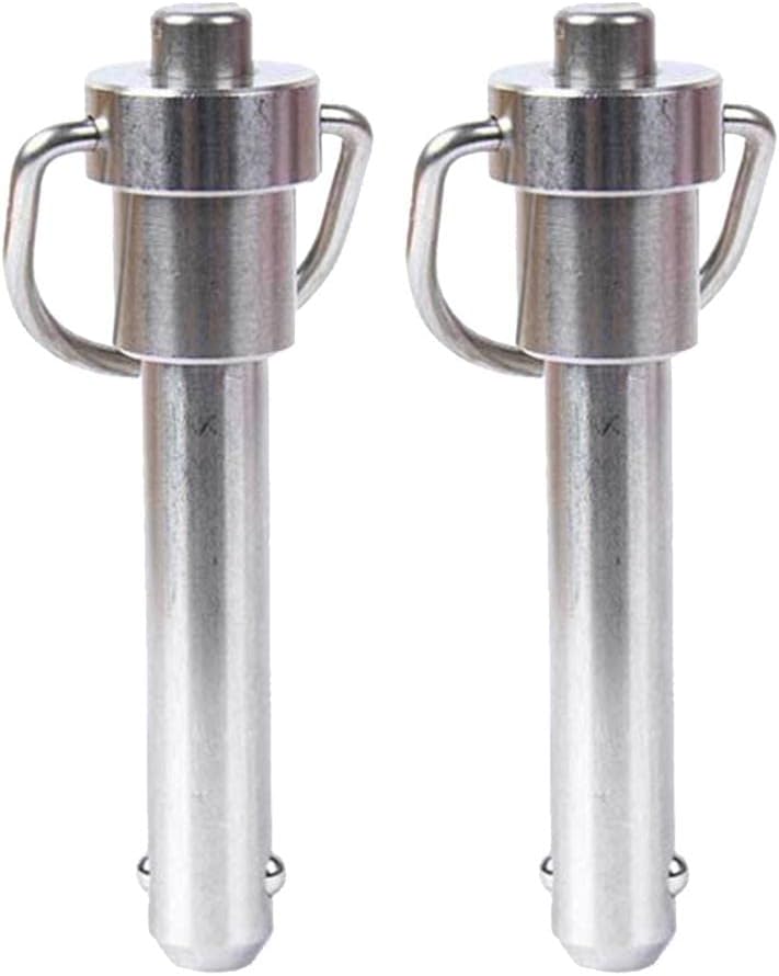 2pcs Stainless Steel Pin Handle, Diameter 6mm, Long-Lasting