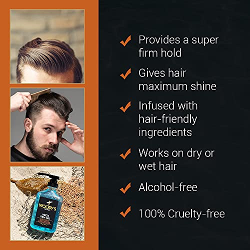 Woody's Mega Firm Gel Pompa 500 ml