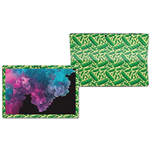 Image of MIGHTY SKINS MightySkins Carbon Fiber Skin for Microsoft Surface Pro 6 - Pickles | Protective, Durable Textured Carbon Fiber Finish | Easy to Apply, Remove, and Change Styles | Made in The USA