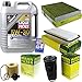 Produktbild QR-PARTS 69385963 Filter Set Inspektionspaket 5 Liter Motoröl Special Tec F 5W-30 MANN-FILTER Innenraumfilter Kraftstofffilter Luftfilter Ölfilter