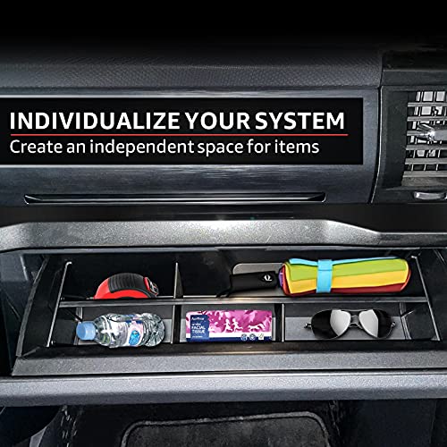 Glove Box Organizer for 2021 2022 Ford F150 Customed Glove Compartment