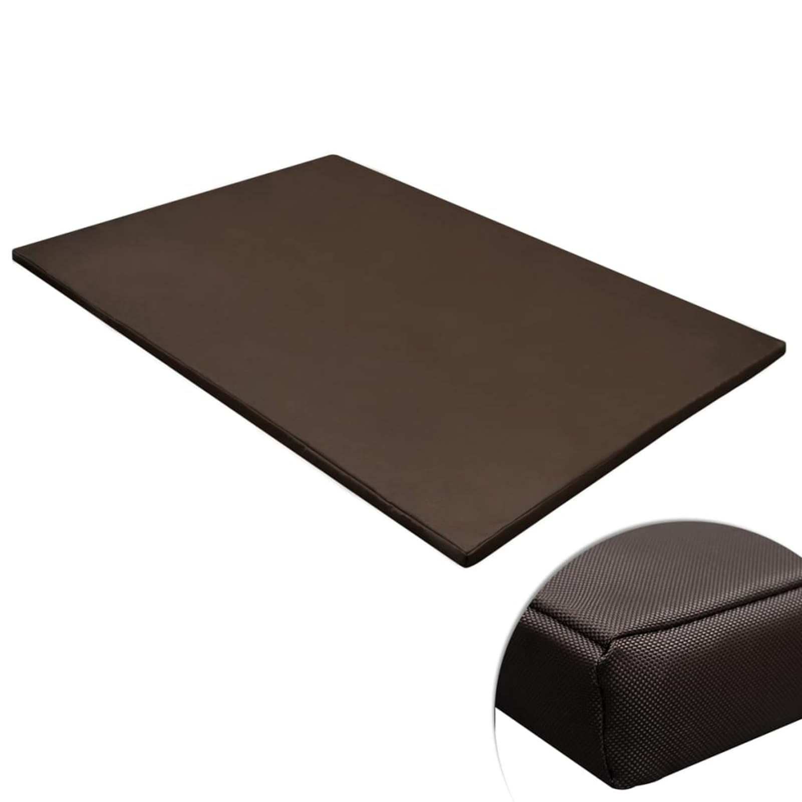 GuyAna Hundematte Flach Rechteckig Braun XL OrthopäDische Hundematte Hundematte Waschbar