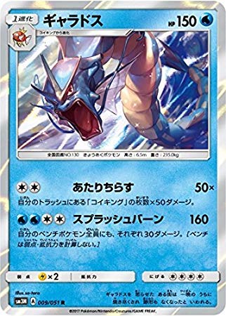 Amazon.co.jp: ポケモンカードゲーム/PK-SM3N-009 ギャラドス R : ホビー