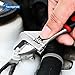 Navegando 4-Piece Adjustable Wrench Set, 6/8/10/12 Inch, Heat Treated Carbon Steel with Non-Slip Rubber Grip，Corrosion Resistant Finish for Automotive, Plumbing & DIY Repairs