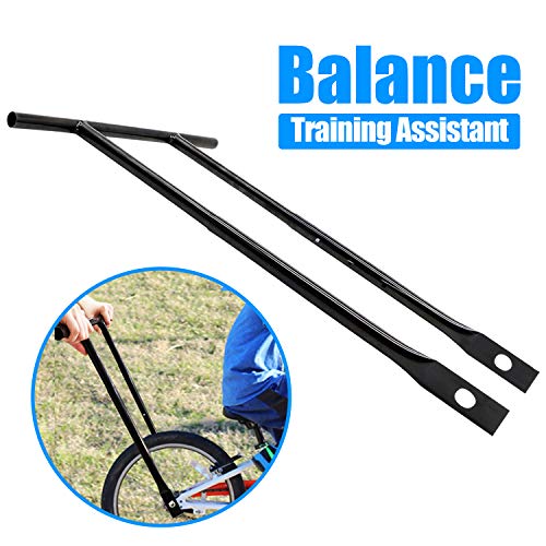 KNFC Children Cycling Bike Training Handle Strong for Kids Balance Push Bar, Adjustable