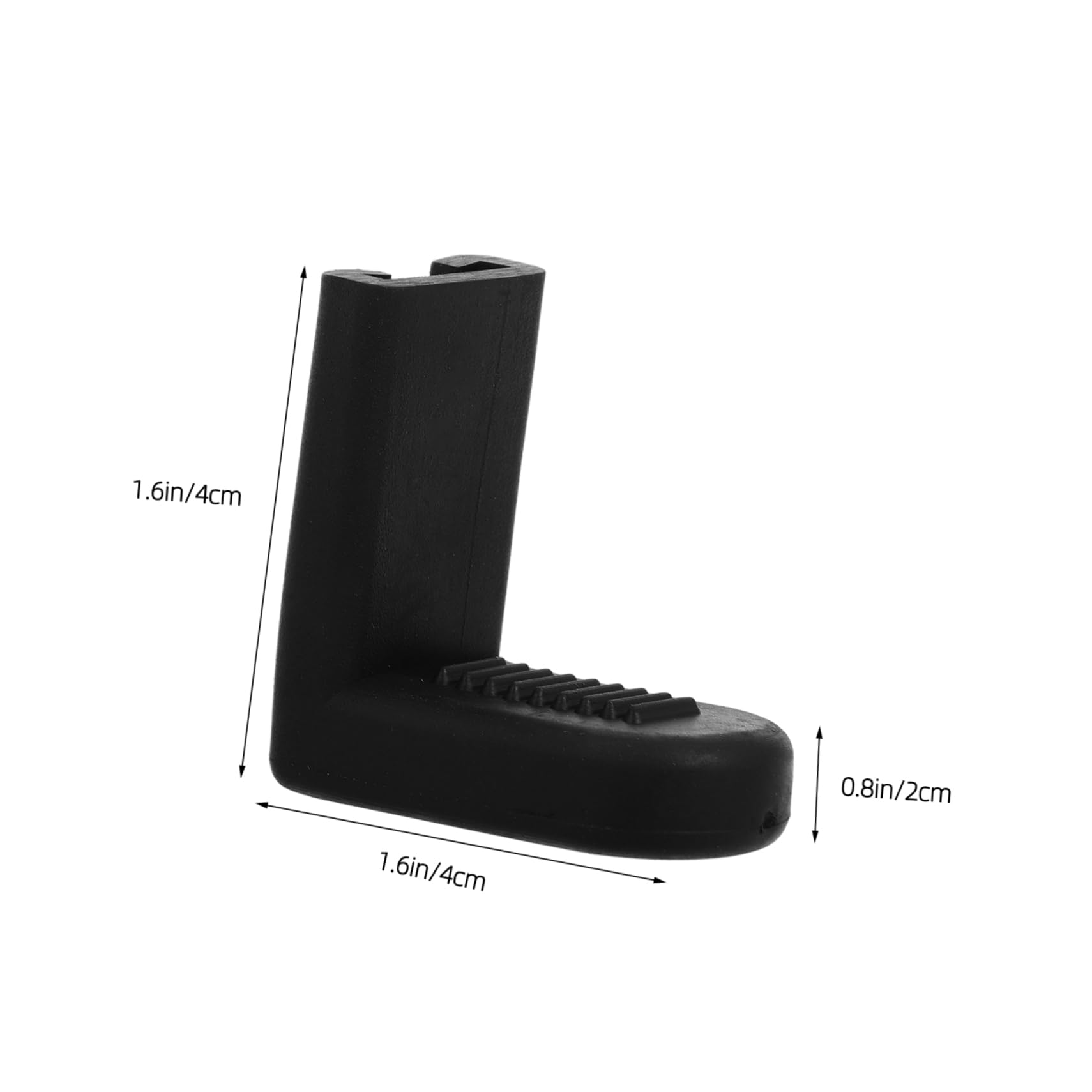 GOOHOCHY Snare Drum Accessory Set 3 Pack Drum Clamp Hooks Black Rubberized and Parts