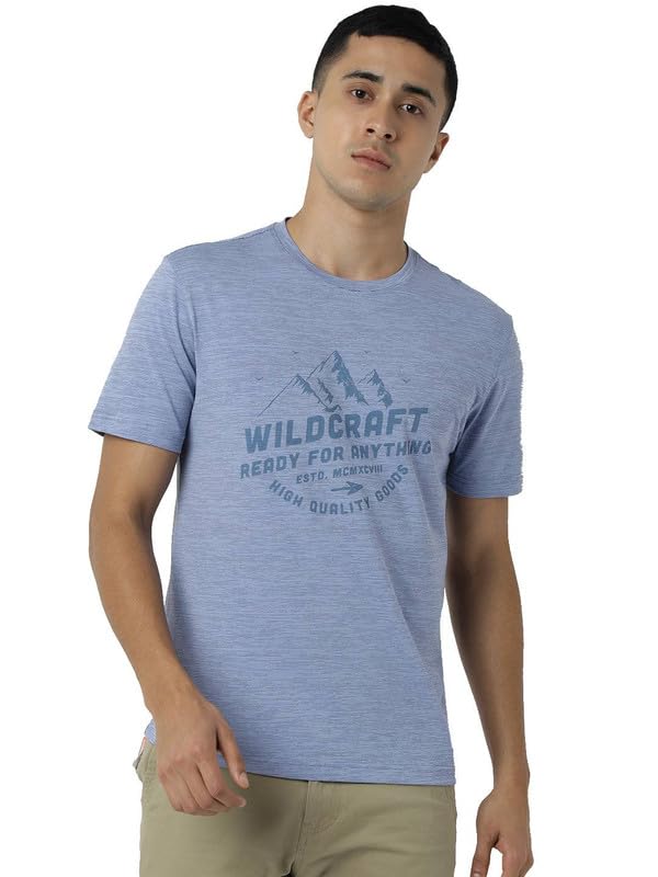 wildcraft Men's Solid Regular Fit Polo Shirt-picture-37