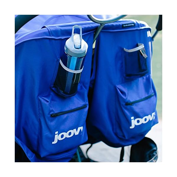 Joovy Scooter X2 Zwillings Geschwisterwagen Kinderwagen Buggy, schwarz – Bild 6