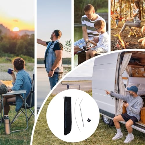 Cintre de lampe à table extérieure pour éclairer vos repas de camping - 5