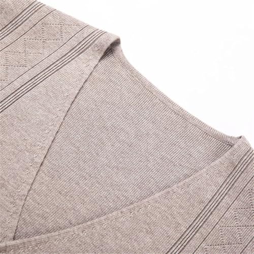 Men Casual Style Knitted Single Breasted Cardigan Sweaters Vest2