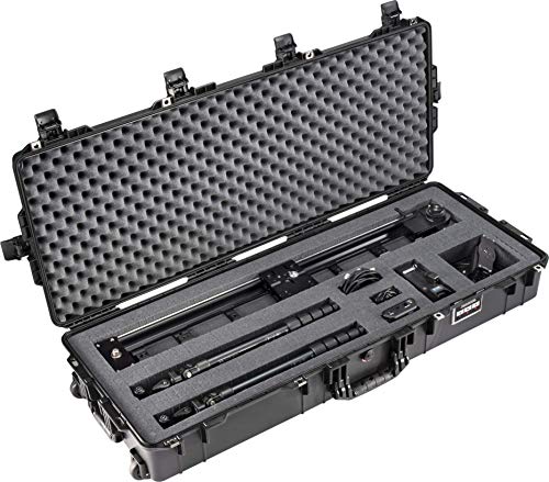 Pelican Air 1745 Long Case - with Foam (Black), One Size (017450-0000-110) Pelican Air 1745 Long Case - with Foam (Black), One Size (017450-0000-110)