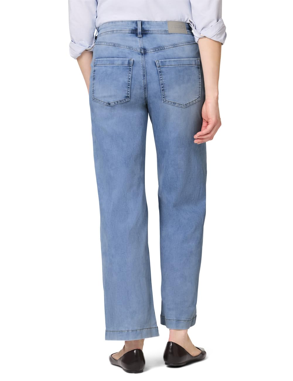 Street One Damen High Waist Wide Leg Jeans im Loose Fit 3817231