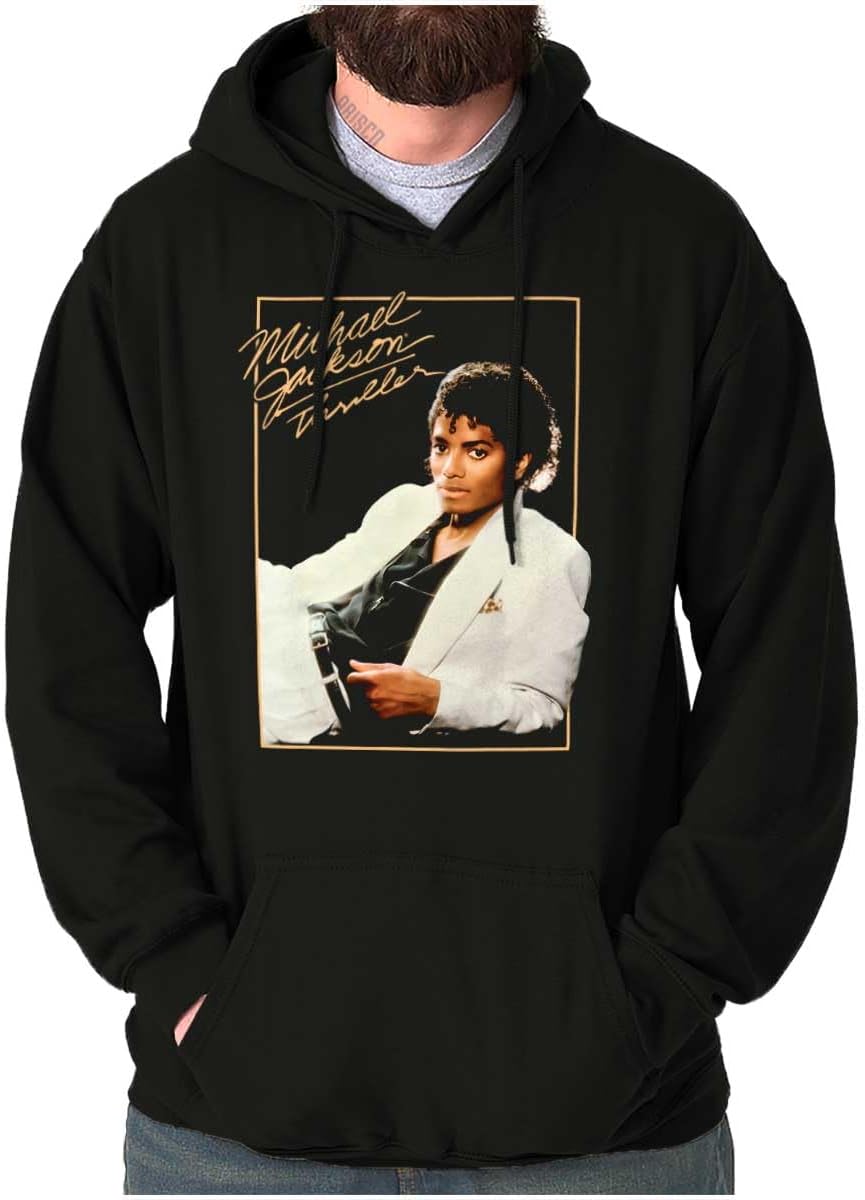 Brisco Brands Michael Jackson Thriller Album Cover Hoodie Sweatshirt Women Men
