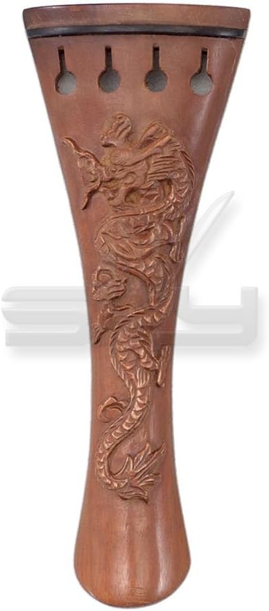 SKY Brand New 4/4 Full Size Jujube wood Violin Parts Set Carved Dragon Pattern 7 Pcs