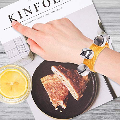 Augshy 24Pcs Band Wrist Bells Jingle Bells Instrument Percussion Musical Party Wrist Bells And Ankle Bells Birthday Gifts Favors Toys For Kids #TOP4