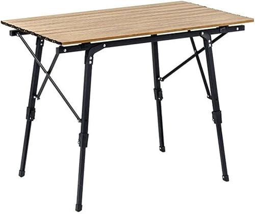 WXBDD - Mesa de camping portátil telescópica plegable para picnic multiusos plegable ultraligera mesa de campamento