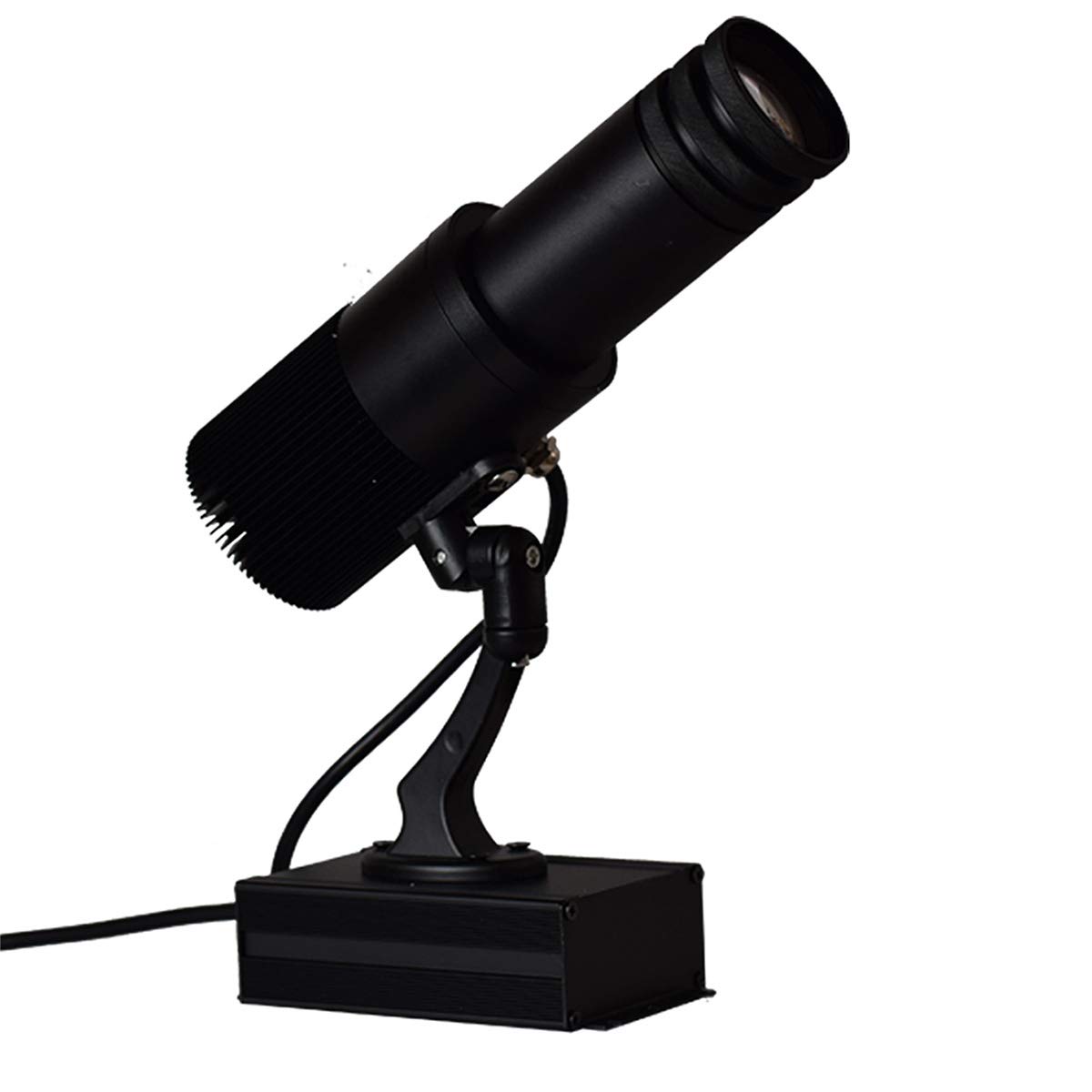 HENGGE 15W LED Custom Image GOBO Logo Projector Light with Manual Zoom DJ Effect Light for Company S