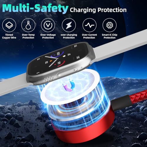 Image of Multi Charging Cable with iWatch Charger, 1 Pack 5FT Travel Essentials