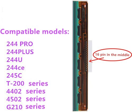 Miniatura 3 de Cabezal de impresión compatible para TSC TTP-244 PRO TTP-244 Plus TDP-244 244U 244ce 245C T-200 4402 4502 G210 DA200 Cabezal de impresión de
