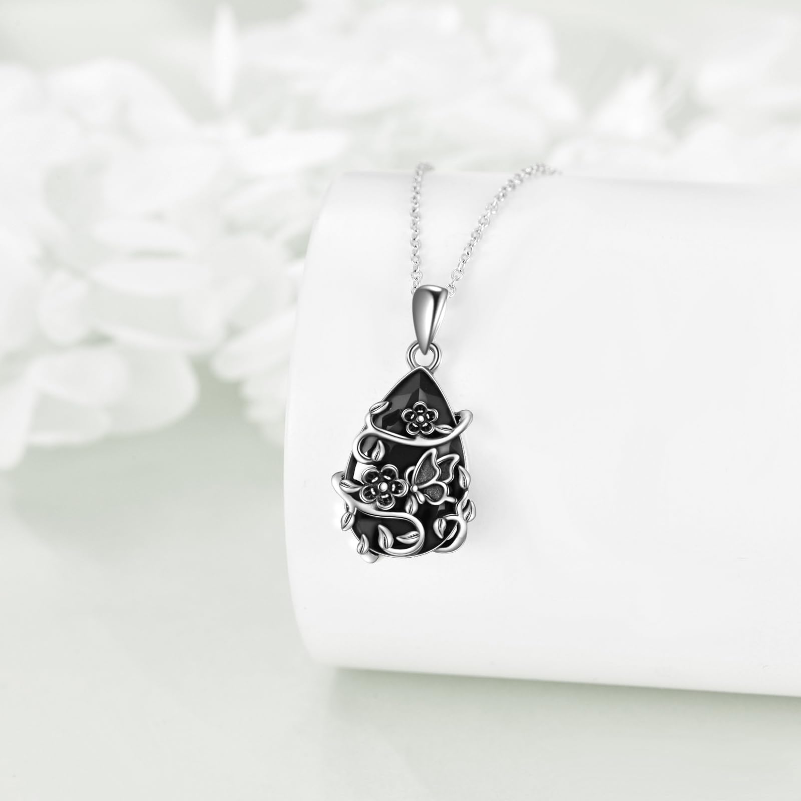 YFN Tier Halskette Sterling Silber Niedliches Tier Kette Anhänger Schmuck Geschenke für Damen Mädchen Mutter Tochter