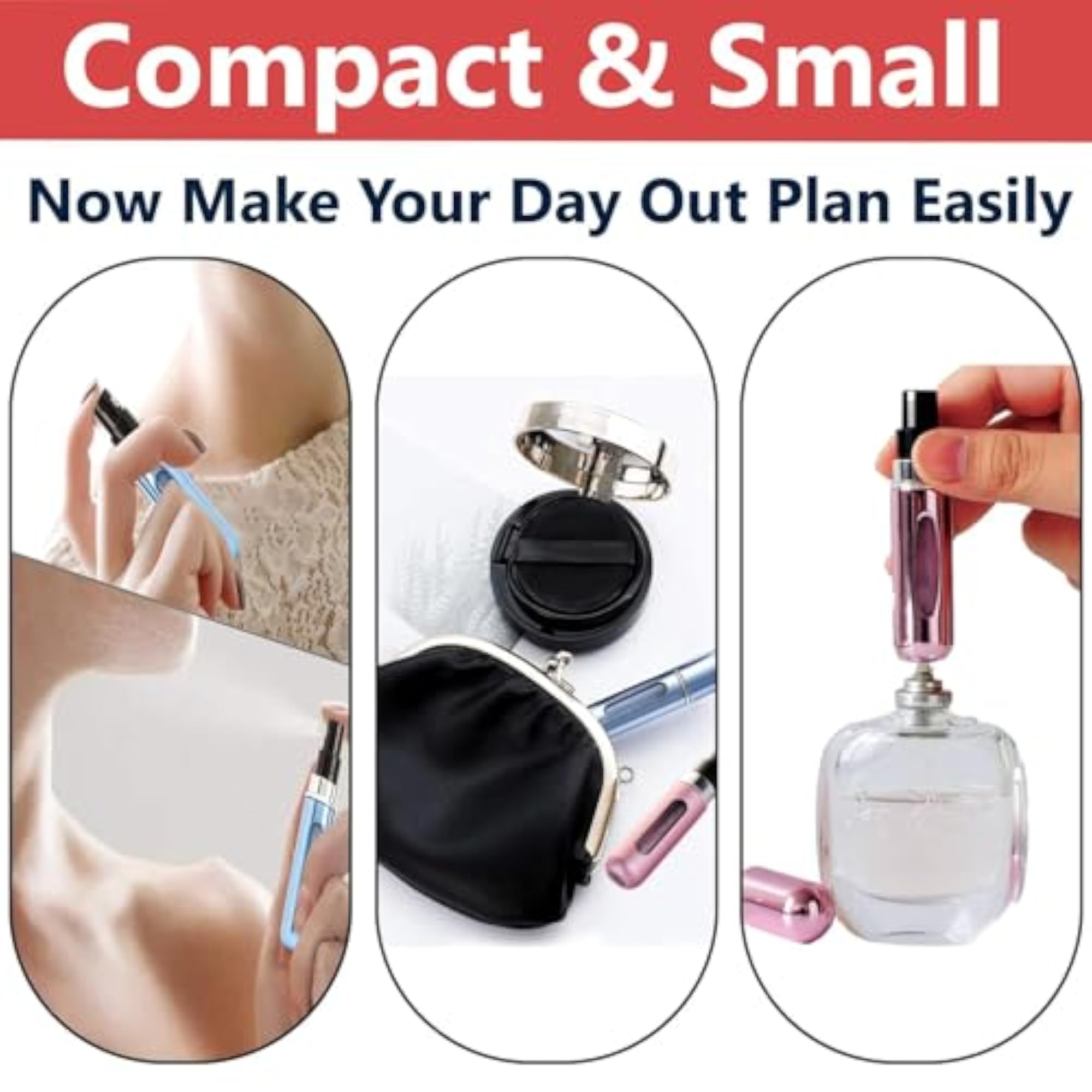 Portable Travel Perfume Mini Spray Bottle