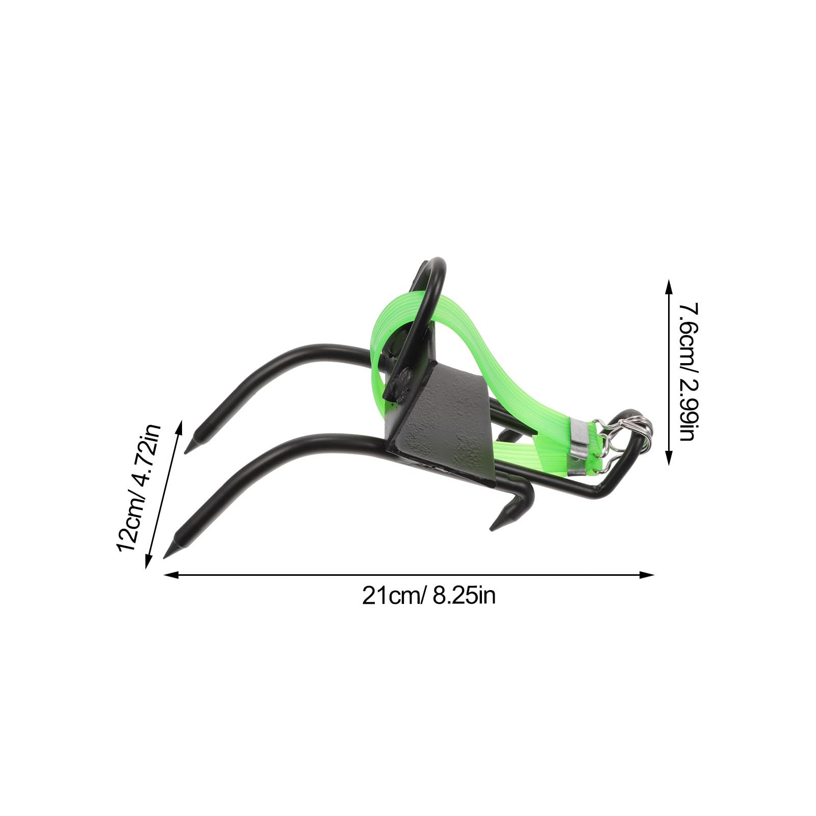 Levemolo 1pair Pole Climbing Spikes Shoes Set Non-Slip Tree Climbing Tool with Strong Grasping for Outdoor Use for Tree Workers and Adventurers