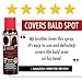 Jerome Russell Spray-on Color Black Hair Thickener, for Fine and Thinning Hair, Conceals Bald Spots, Grey Hair, Hides Root Re-growth, Works for Men and Women, 3.5 oz - 2 Pack