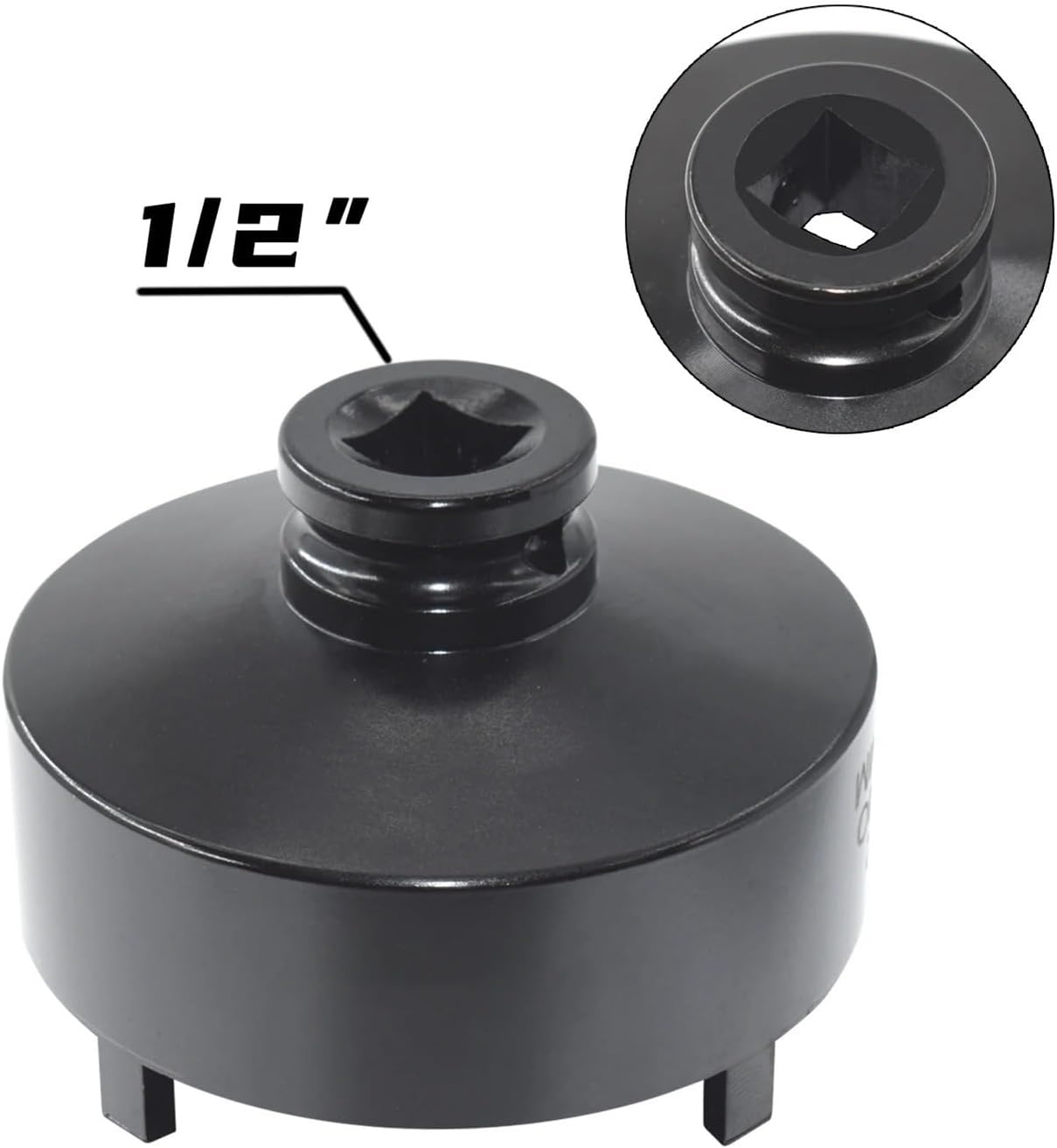 Applicable To Compatible With Mercedes Benz And IVECO Front And Rear Axle Hub Bearing Nut Special Socket Four-tooth Nut