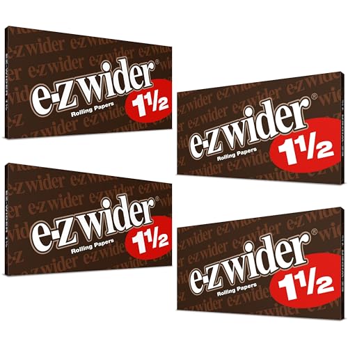 E-Z Wider - 1 1/2 Rolling Papers - 4 Packs with 24 Papers per Pack