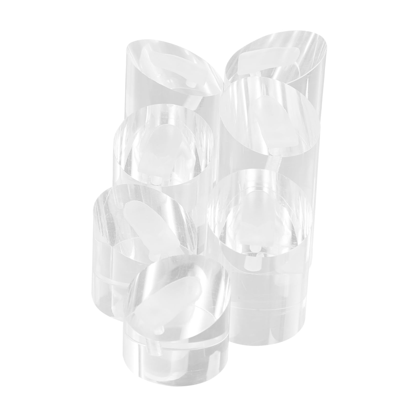 Cabilock 21stücke Teiliges Set Transparenter -ringständer Zur Schmuckpräsentation Stilvolle Aufbewahrungslösungen Für Ringe Für Zuhause Und Ausstellungen