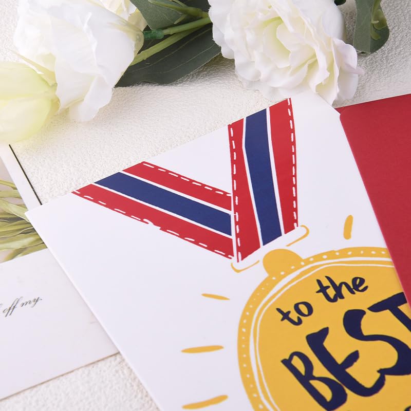 Runner Marathon Gifts for Women Men To The Best Runners Card Christmas Birthday Gifts for Marathon Runner Congratulations Gift for Running Lover Encouragement Inspirational Gift Card
