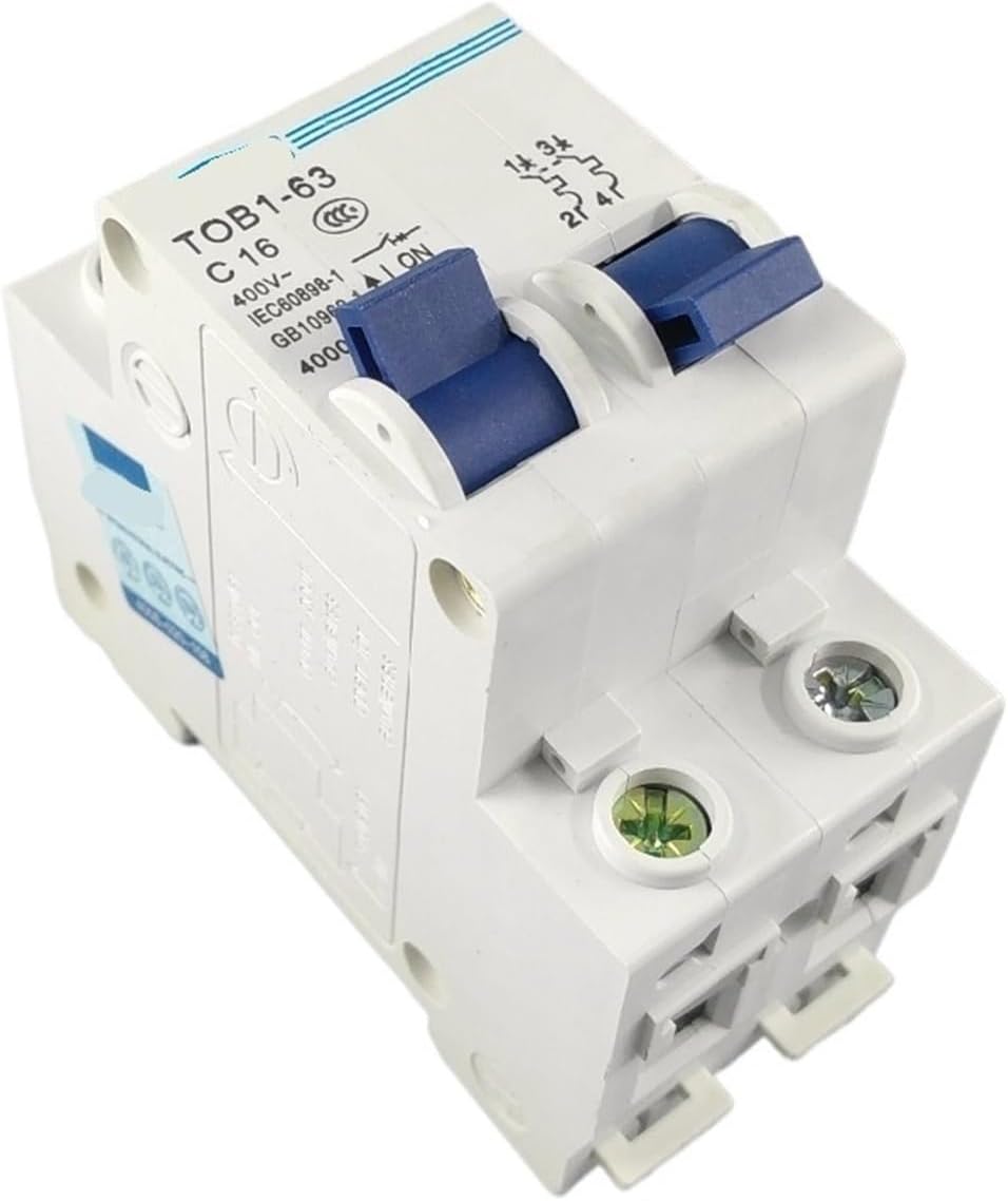 1P 16A MTS Manual Transfer Switch Circuit Breaker MCB 50HZ/60HZ 400 1Pcs