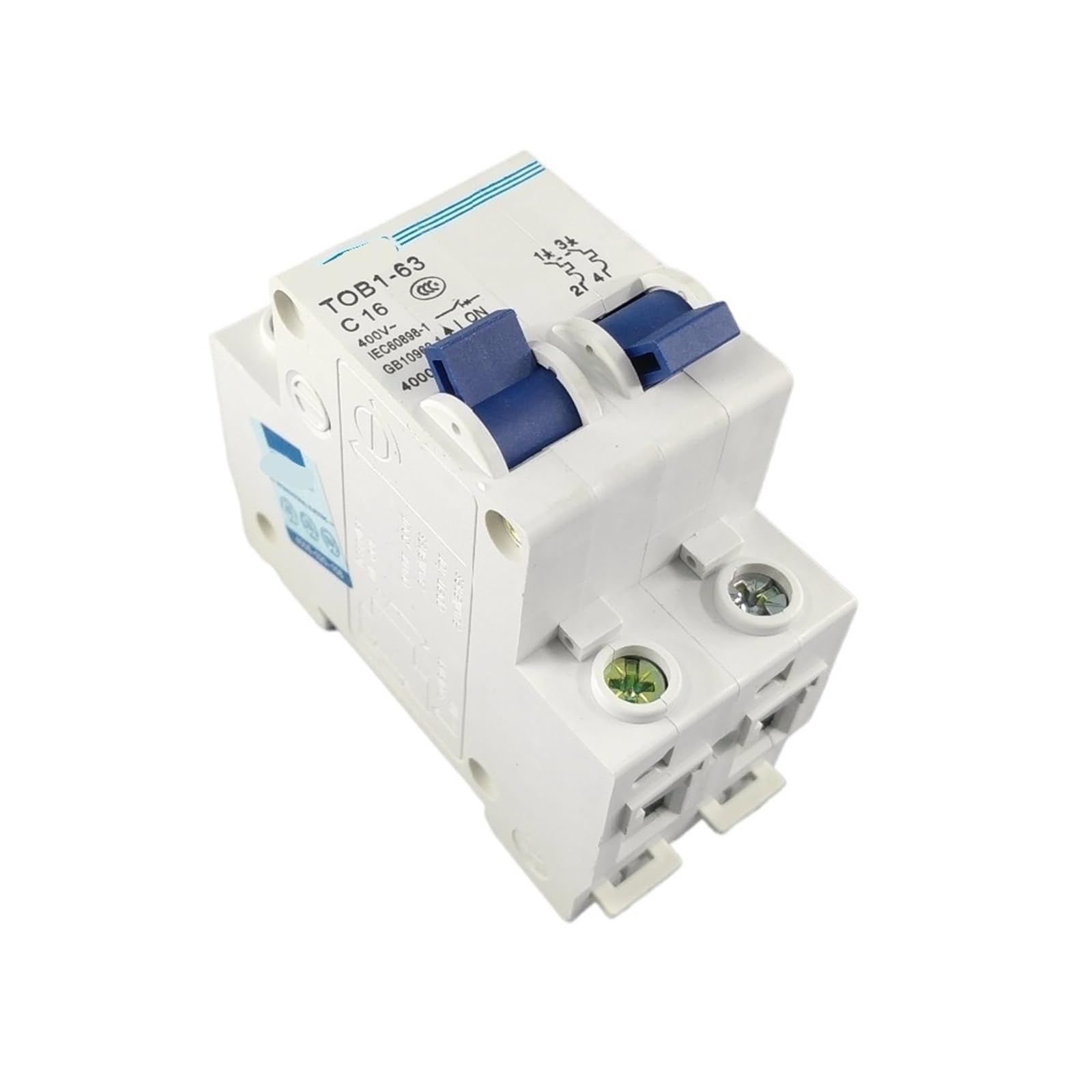 Disjoncteur de transfert manuel MTS inverseur de source 16A MCB pour groupe électrogène