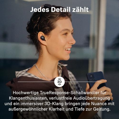 Sennheiser Momentum True Wireless 5 Bluetooth-Kopfhörer, 40 Stunden Akkulaufzeit, ANC