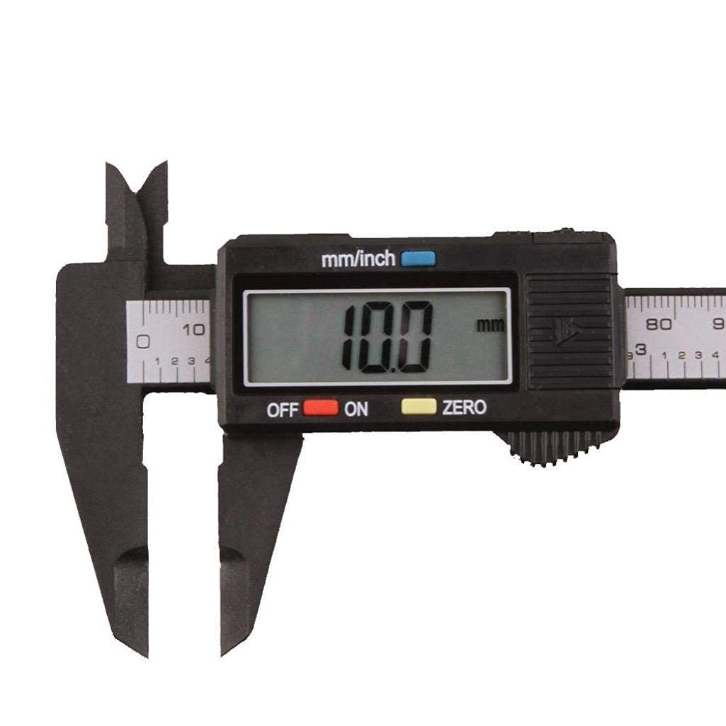 KANABEE 150mm/6Inch Lcd Digital Electronic Carbon Fiber Vernier Caliper Gauge Micrometer-image-44