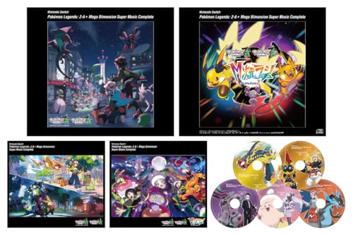 Nintendo Switch Pokemon Legends: Z-A - Mega Dimension Super Music Complete